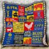 Ffa Forever Blue Quilt -M0508-6  Quilt